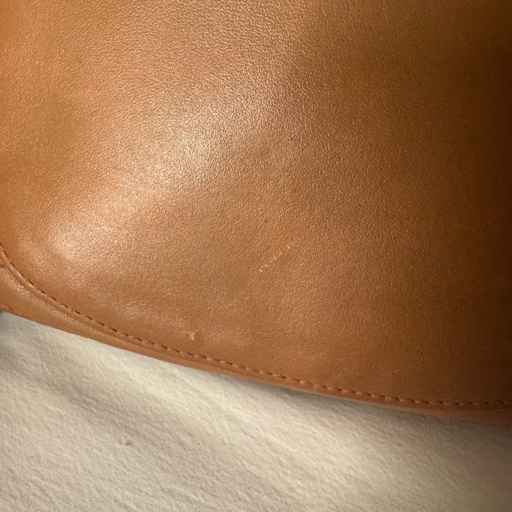 Coach 75th Anniversary Limited Edition 9170 Shoulder Bag – British Tan / Orange - Picture 5 of 16